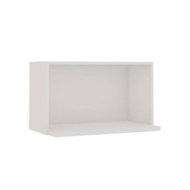 Imagem de Nicho Aéreo p/ Microondas 70cm Armário MDF Cozinha Modulada - GenialFl