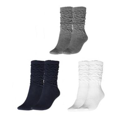 Imagem de 3 Pares de Meia Aeróbica Feminina Trifil T07048, Diversos, 35 - 38