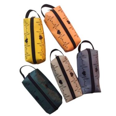 Imagem de Necessaire Estojo Bolsa Com Alça Para Maquiagem Ou Escolar - Tesouro E