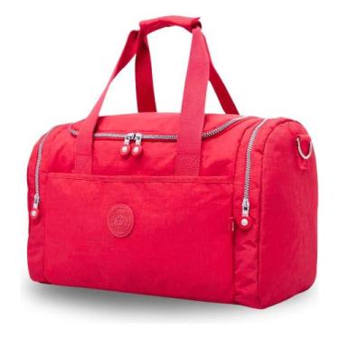 Imagem de Bolsa Academia Transversal Reforçada Trabalho Estilosa Resistente Nylo