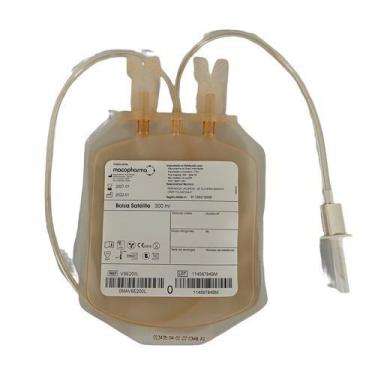 Imagem de Bolsa Satélite para transferência de Hemocomponentes 300 mL - MacoPhar