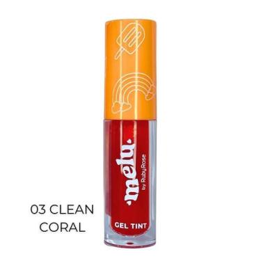 Imagem de Ruby Rose - Gel Tint Melu HB8232, 03 Clean coral