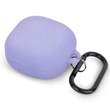 Imagem de AIRSPO Capa de silicone compatível com Samsung Galaxy Buds 2 Pro/2/ Galaxy Buds 2/Galaxy Buds Pro/Galaxy Buds Live Case (Lilac)