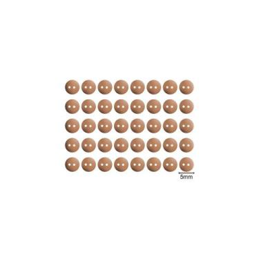 Imagem de Kit 10 Pacotes Mini Botão Redondo 5mm - 400 unidades - We Care About, 