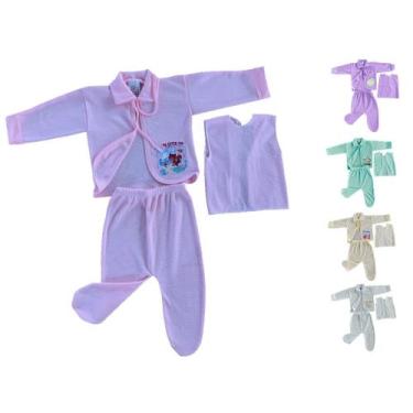 Imagem de Roupa De Bebe Atacado Kit 15 Pçs Conjunto Pagão Mijão - Jolen Baby, Ta