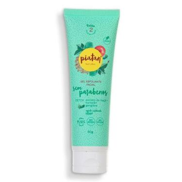 Imagem de Gel Esfoliante Facial Detox 80g Sem Parabenos - Piatan Natural