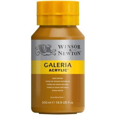 Imagem de Tinta Acrílica Galeria 500ml Winsor & Newton Raw Sienna 552