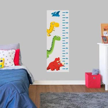 Imagem de Adesivo Decorativo Régua de Crescimento Dinossauros - Kanto Store