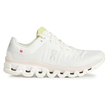Imagem de On Tênis feminino Cloudflow 4 Textile sintético, Areia branca, 39