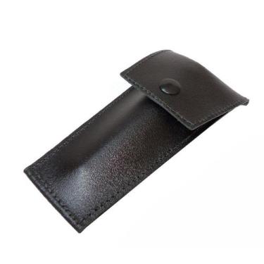 Imagem de Porta Bocal Trompete Couro Preto R0105 - Free Sax