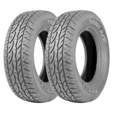 Imagem de Jogo 2 Pneus Firemax Aro 17 FM501 A/T 225/65R17 102T - Letras Brancas
