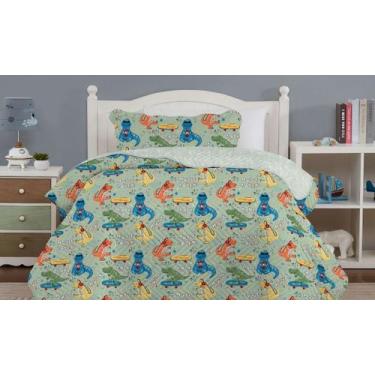 Imagem de Cobre leito 2 Pç Infantil Studio Mix Corttex Estampado Menino e Menina