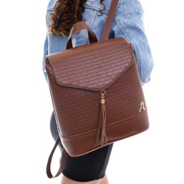 Imagem de Mochila Feminina Escolar Impecável Resistente Básica Elegante Volta as