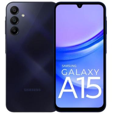 Imagem de Smartphone A15 6,5 AMOLED 90Hz  Câmera Tripla 50MP, 128GB/256GB  8GB R