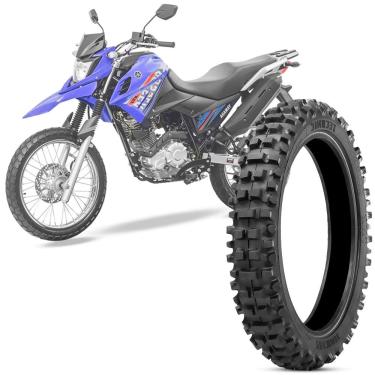 Imagem de Pneu Moto xtz Crosser 150 Technic Aro 17 100/90-17 55M Traseiro tt tmx Trilha