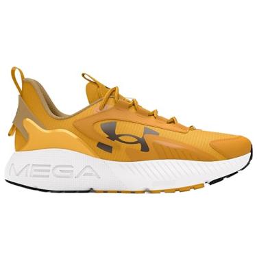 Imagem de Under Armour UA HOVR Mega 2 MVMNT Tênis esportivo masculino esportivo, Amarelo dourado/camelo/marrom gridiron/700, 41
