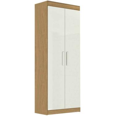Imagem de Armário Multiuso 2 Portas 4 Prateleiras Atacama/off White