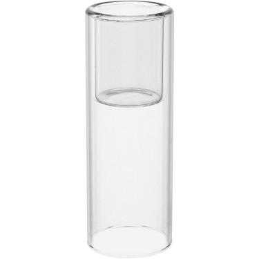 Imagem de Vaso Decorativo Enfeite Casa Parede Dupla Home&co Borossilicato 20x7x7cm Transparente