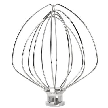 Imagem de Moloudan Batedor De Arame Kn256Ww Para Batedeira Kitchenaid 6 Litros Com Elevação Tigela, Fios, Ovos Creme Leite, Bolos Maionese