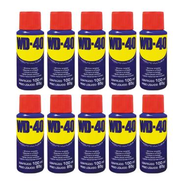Imagem de Kit 10 Lubrificantes WD-40 Spray 100ml