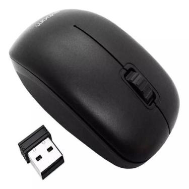 Imagem de Mini Mouse Óptico Sem Fio Usb Wireless Para Notebook Pc S22 - Exbom