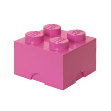 Imagem de Room Copenhagen LEGO Storage Brick 4, rosa brilhante (4003)