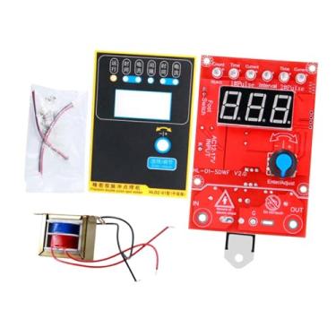 Imagem de KAIYUEMAOYI Placa de Controle de Tempo para Máquina de Solda Placa Controladora Faça Você Mesmo Equipamento de Soldagem Portátil Leve E Fácil de Usar, 110v, Tamanho real