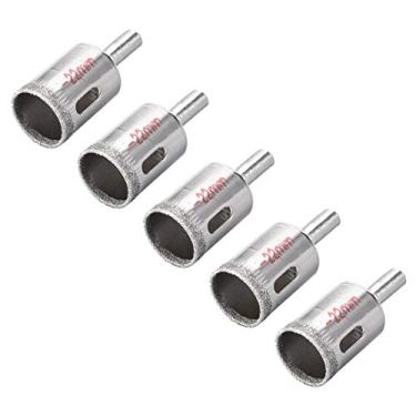 Imagem de uxcell 22 mm Brocas de diamante Serras para Serra de Vidro Cerâmica Porcelana Peças Pacote com 5