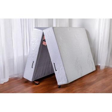 Imagem de Cama Dobrável, Casal de Abrir com Colchão Embutido MAGNÉTICA 130cm x 1