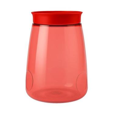 Imagem de Pote Para Mantimentos Plástico Tampa 2,2l Bolachas Biscoito - Tiba, Ve