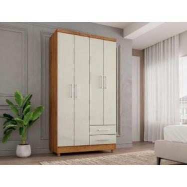 Imagem de Guarda roupa madri - cedro/areia - RUDRACK