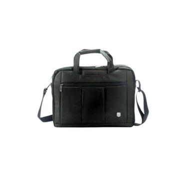 Imagem de Pasta 2Em1 Mochila Costas Reforçada Unissex - Preto