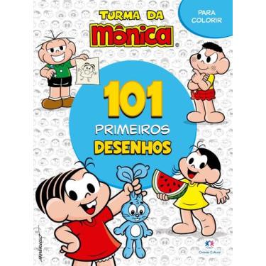 Imagem de Livro - 101 primeiros desenhos - Turma da Mônica
