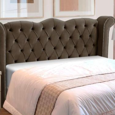 Imagem de Cabeceira Solteiro Estofada Madeira Luxo Cama Box Lunna - D'Julia, Mar