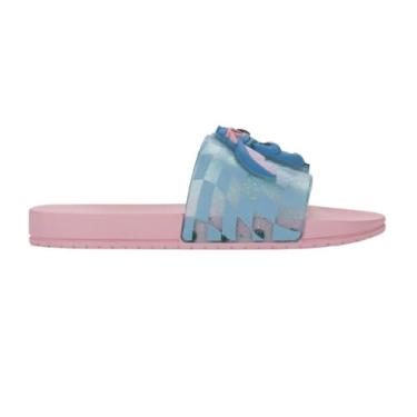 Imagem de Chinelo Grendene Kids Disney Mania Plus Stitch Rosa Medio/azul Glitter 030
