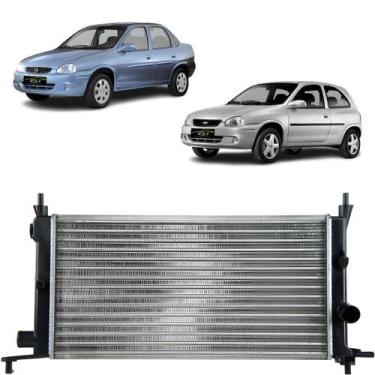 Imagem de Radiador de Água Gm Corsa 1.0/ 1.4 ano 1994 A 2002 Sem Ar - Importado 