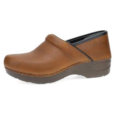 Imagem de Dansko Tamancos XP 2.0 – Calçado leve e antiderrapante para conforto e suporte – Ideal para profissionais de longa data – enfermagem, profissionais de saúde, Caramel, 10.5-11