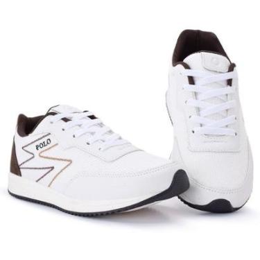 Imagem de Sapatênis Masculino Casual Polo Sapato Academia Preto Tênis BF Shoes-Masculino