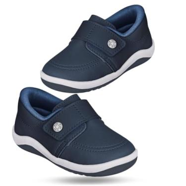 Imagem de Tênis Mocassim Baby Kidy Colors Equilíbrio Primeiros Passos - Marinho - 19