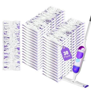 Imagem de Pacote de 30 recargas de esfregões descartáveis para Swiffer PowerMop 