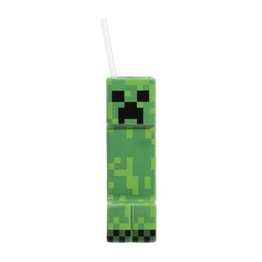 Imagem de Minecraft Creeper 326 g Sipper de cerâmica com personagem esculpido