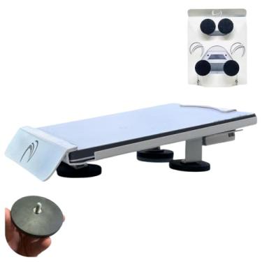 Imagem de Starlink Mini Suporte Para Carro Base Veicular Para Uso Externo Móvel Instalação no Teto Com Ímãs Starlinkmini Antena 4 Gen Geração Plug And Play Sinal Internet Conexão Viagem (Branca)