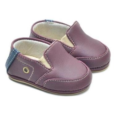 Imagem de Mocassim Infantil Sapato Bebê Elástico Casual Conforto-Masculino