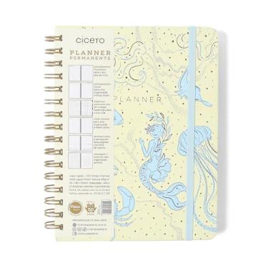 Imagem de PLANNER PERMANENTE WIRE-O ORIGENS SEMANAL NOTAS A5 AQUA OFF WHITE