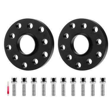 Imagem de Espaçadores de roda Hubcentric 5x100 e 5x112 Rosca espaçadores de roda M14x1,5 furo do cubo 57,1 mm para Audi A3 S3 RS3 A4 S4 RS4 RS6 A8 S8 Q3 TT Allroad Quattro, para Passat Jetta Golf GTI Beetle Eos