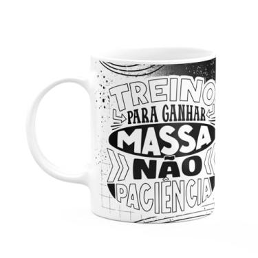 Imagem de JPS INFO, Caneca Fitness Academia - Treino pra ganhar massa