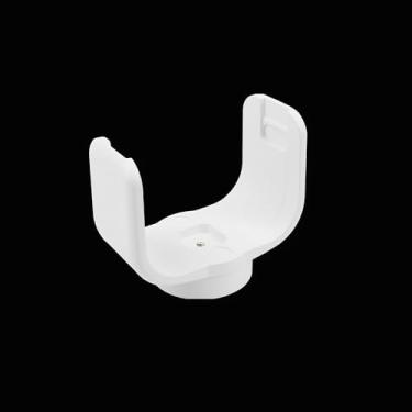 Imagem de GNAFETS Suporte de webcam, durável, aderência firme, suporte estável - compatível com Logitech StreamCam, preto e branco (branco)