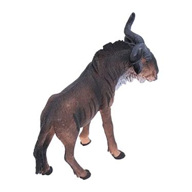 Imagem de ZJchao Estátuas de Animais de Jardim, Brinquedos de Animais Estátua de Brinquedo de de Plástico Estatuetas de Com Detalhes Notáveis ​​para Decorações de Natal, Cenas de Paisagem ou Jogos de Fazenda