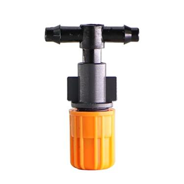 Imagem de 20 peças de pulverização ajustável para jardim, pulverizador, irrigador, gotejadores, atomizador com conectores de tubo de 4/7 mm (D 45 x 30 mm)