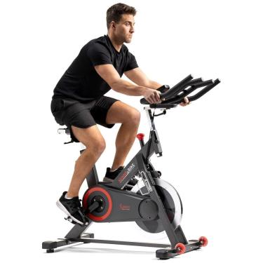 Imagem de Bicicleta de ciclismo interno de acionamento por cinto magnético com conectividade opci...